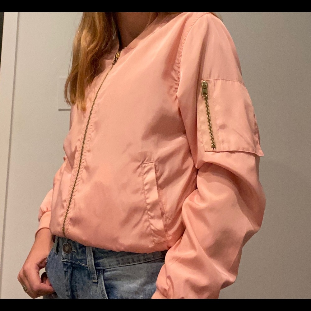 Pink Bomber jacket